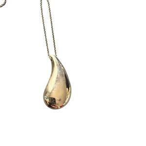 Judith Jack 925 Sterling Silver Necklace & Teardrop Pendant